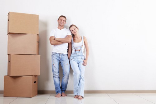 Removal truck suited for home and business moves in Tokyngton