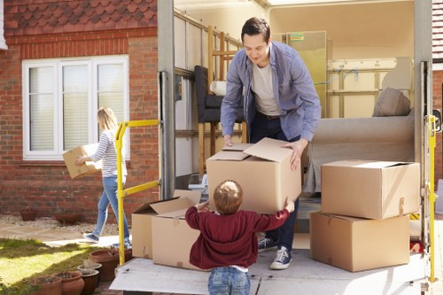 Local house removal service supporting a move in Tokyngton