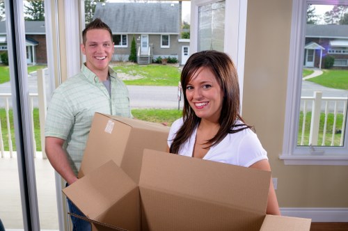 Local removal team preparing a home move in Tokyngton