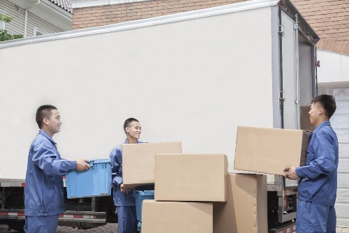 Moving team handling a local Tokyngton home removal