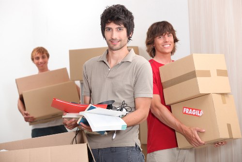 Local moving van helping with residential removals in Tokyngton