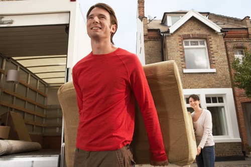 Family moving into a Tokyngton home with professional support