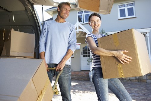 Business relocation team supporting an office move in Tokyngton