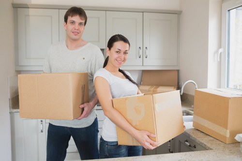 Tokyngton removal van helping with a home or office move